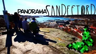 Panorama Sandefjord i kilka sł&oacute;w o mieście z punktu widokowego Prestasen
