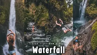 Waterfall Preset |FREE DOWNLOAD DNG | Tutorial Mobile Lightroom