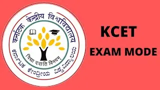 KCET Exam Mode - Offline or Online?