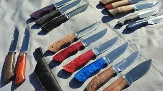 Недорогие рабочие ножи  AUS10 х12мф