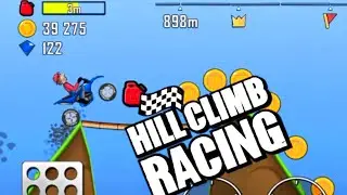 hill climb racing 1 || hill climb racing bike 2023 || @v9zogaming572  #hillclimbracing #viral