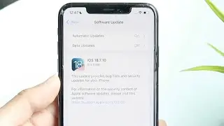 How To FIX iOS 18.7.10 Not Installing!