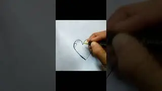 How to draw a bandage heart #heart #arts #youtube shorts