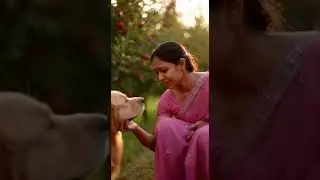 Собака украла футбольный мяч для любимого щенка 😭 #ai #dog #save #shorts #funny #animal