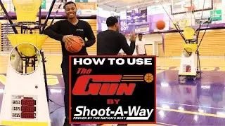 How To Use a Basketball Shooting Machine | The Gun 8000