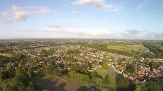 Dji phantom vision plus+ video quality film at parr fold  park manchester