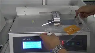 Calibration and Testing Video of GM-1 Coefficient of Friction Tester Tester