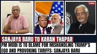 PM Modi is to Blame for Mishandling Trump&rsquo;s Ego and Provoking Tariffs: Sanjaya Baru
