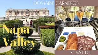 Visiting Napa Valley! Domaine Carneros, V. Sattui Winery, Farmstead, FOOD + Marin Headlands