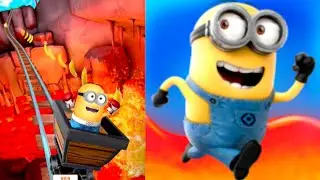 ВНУТРИ ВУЛКАНА!!! (Секретная зона) Гадкий Я: Minion Rush Jelly Lab Геймплей