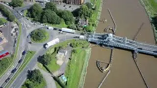 Sutton bridge Cross keys bridge filmed 4x speed