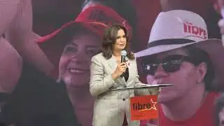 Rixi Moncada comparece tras declaraciones de Donald Trump