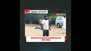 Prahsanth Neel Playing Cricket with Bhuvan Gowda | Shruthi Hasan | Salaar Set |