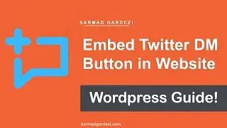 How to Embed Twitter Message Button in Website