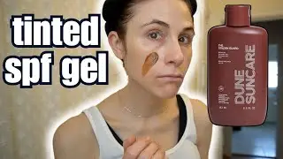 Trying A Tinted Sunscreen Gel
