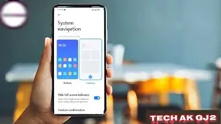 \\ How to system navigation home screen  buttons change  in Android mobile settings  2024#viral