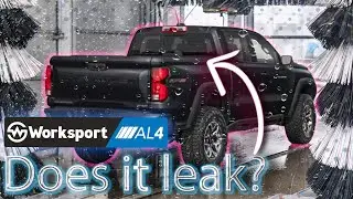 We Took a Chevy Colorado with the Worksport SC4 Through a Carwash! 💦 Will It Leak?