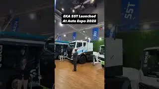 55-ton capacity waali EV truck! Eka launches 2 products.
