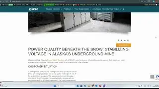 Power Quality Analysis Beneath the Snow: Elspec Stabilizes Voltage in Alaska&rsquo;s Underground Mine