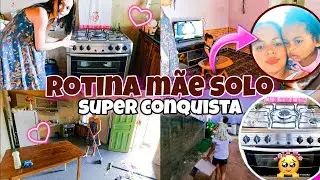 COMPREI MEU FOGÃO /ROTINA MÃE SOLO |PASSEIO O DIA NA MINHA IRMÃ E MAIS 🥰