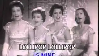 The Chordettes - Lollipop (Original Video)