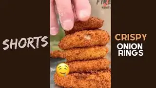 Crispiest Onion Rings #shorts