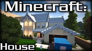 Minecraft: Suburban House Tutorial 1