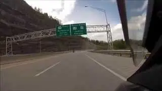 Riding US23 North on Honda St1300 towards Jenkins Ky