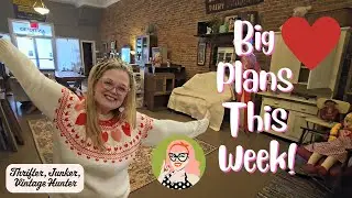 Antique Shopping Made Easy: Virtual Antique Marketplace EVENT Prep | Happy Mail Vlog