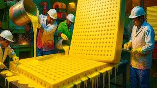 Mega Factory Turning Rubber Sap Into Luxury Mattresses