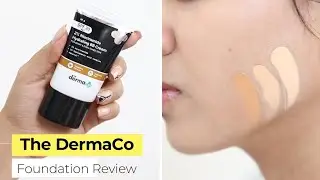 Derma co Tinted Foundation Review |Dr derma |Review|Myntra#onlineshopping #review 