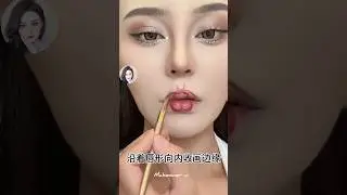 Lips design 👄#makeuptutorial #makeup #beauty #beautiful #shortsfeed #shorts #viralshorts #ipl #trend