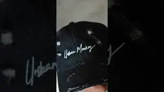 [UNBOXING] 𝗦𝗶𝗻 𝗖𝗶𝘁𝘆 - signature and stylish black baseball cap by Urban Monkey&reg;