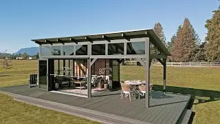 Oslo with Veranda ENG | Visscher Outdoor Structure