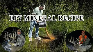 Whitetail Deer DIY Mineral Recipe! Grow Big Bucks!