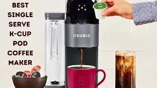 Кофеварка Keurig K-Supreme для приготовления одной порции кофе в капсулах K-Cup | Лучшая кофеварк...
