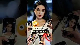 Capcut Selfie Effect 📲 Capcut video editing #shorts #shortsfeed#capcut  #editing