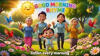 Good Morning 🌞😀| Good Habits | 3D Cartoon Morning good habits Song for kids | Balgeet Song Rhymes|