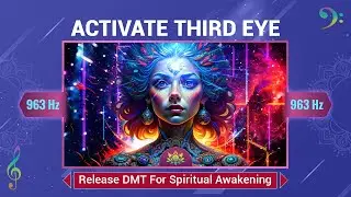 Activate Third Eye- Release DMT For Rising Consciousness And Spiritual Awakening - 963 Hz Frequency