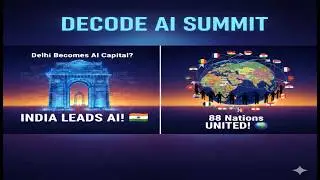 New Delhi Becomes AI Capital of the World? 🇮🇳🔥 88 Nations Sign | India Leads the AI Revolution!
