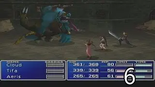Final Fantasy VII Walkthrough Part 6 - Don Corneo & Aps Boss Battle HD