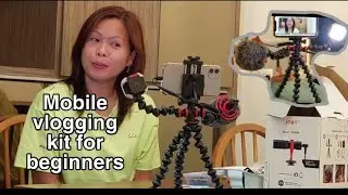 JOBY GORILLA POD MOBILE VLOGGING KIT | VLOGGING KIT FOR BEGINNERS