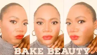 XMAS GLAM IDEA: DARK BROWN SMOKEY EYE LOOK WITH POP OF RED LIPS | Bake Beauty