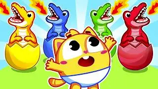 Color Eggs for Kids | Funny Song For Baby & Nursery Rhymes by Toddler Zoo