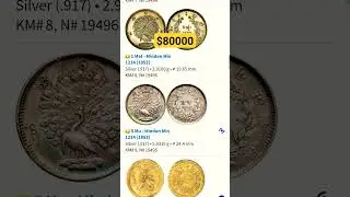 Myanmar Vintage Coins #rarecoin #value #coinjourney