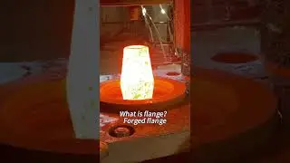 What Is a Forged Flange? Watch the Hot Forging Process in Action #forgedflange #weforging