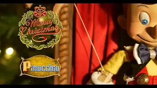 PINOCCHIO (DISNEY), A Christmas Story, 4K, Handmade Puppet, Holiday Special