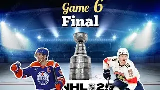 Edmonton OILERS vs Florida PANTHERS (NHL 25 PO)| Game 6 🏒 NHL 25 Gameplay #nhl25 #easportsnhl #nhl