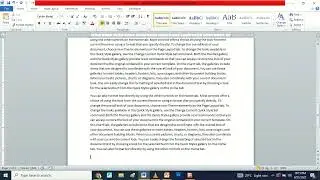 How to create random, placeholder and dummy text in Ms word 2010