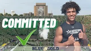 Elite 2023 cornerback Justyn Rhett commits to Notre Dame football over Alabama & Georgia